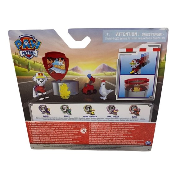 Paw Patrol Marshall Big Truck Pups Hero Pup Figure with Pet Chicken 2022 - Picture 5 of 6